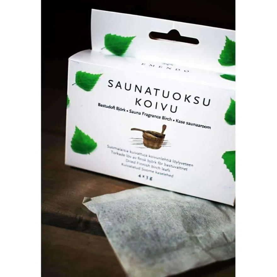 Emendo Saunatuoksu Koivu 4-pack