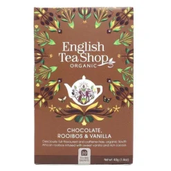 English Tea Shop Luomu Suklaa-Rooibos-Vanilja Tee
