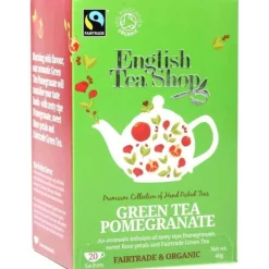 English Tea Shop Luomu Vihreä Granaattiomenatee