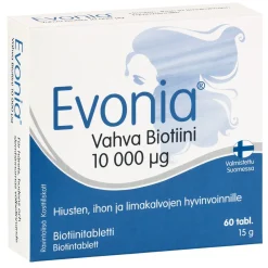 Evonia Vahva Biotiini 10.000 mikrog