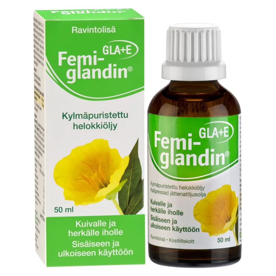 Femiglandin GLA+E Helokkiöljy