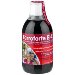 Ferroforte B + C nestemäinen rautavalmiste
