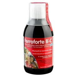 Ferroforte B + C nestemäinen rautavalmiste