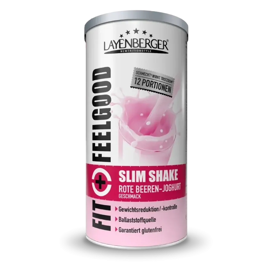 Fit+ Feelgood Slim Shake Red Berries Yoghurt