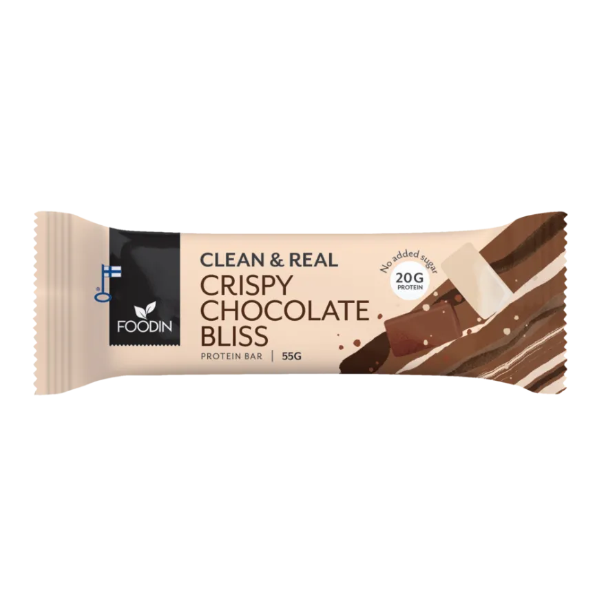 Foodin Clean & Real Protein Bar Crispy Chocolate Bliss