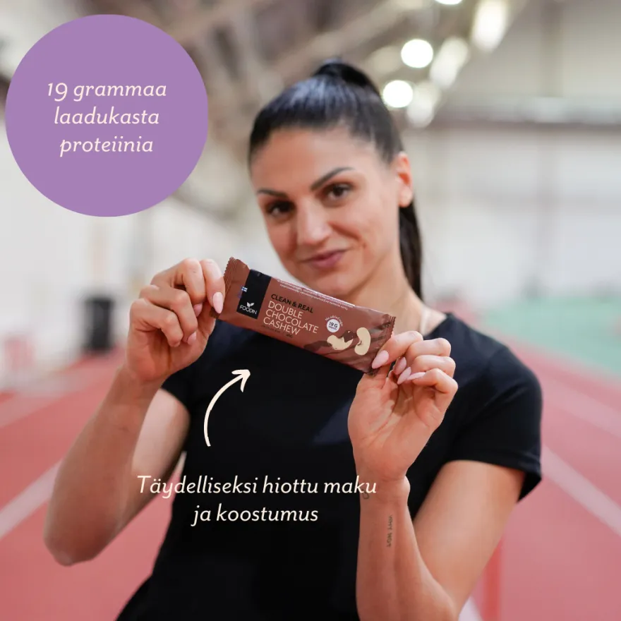 Foodin Clean & Real Protein Bar Double Chocolate Cashew