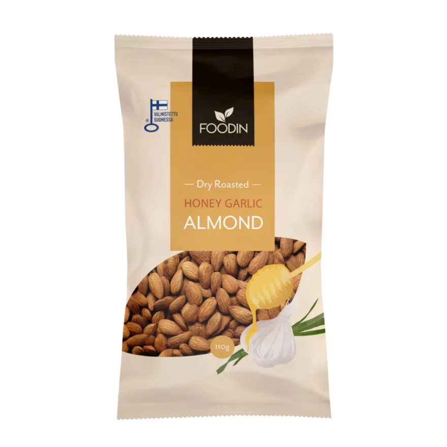 Foodin Honey Garlic Almonds