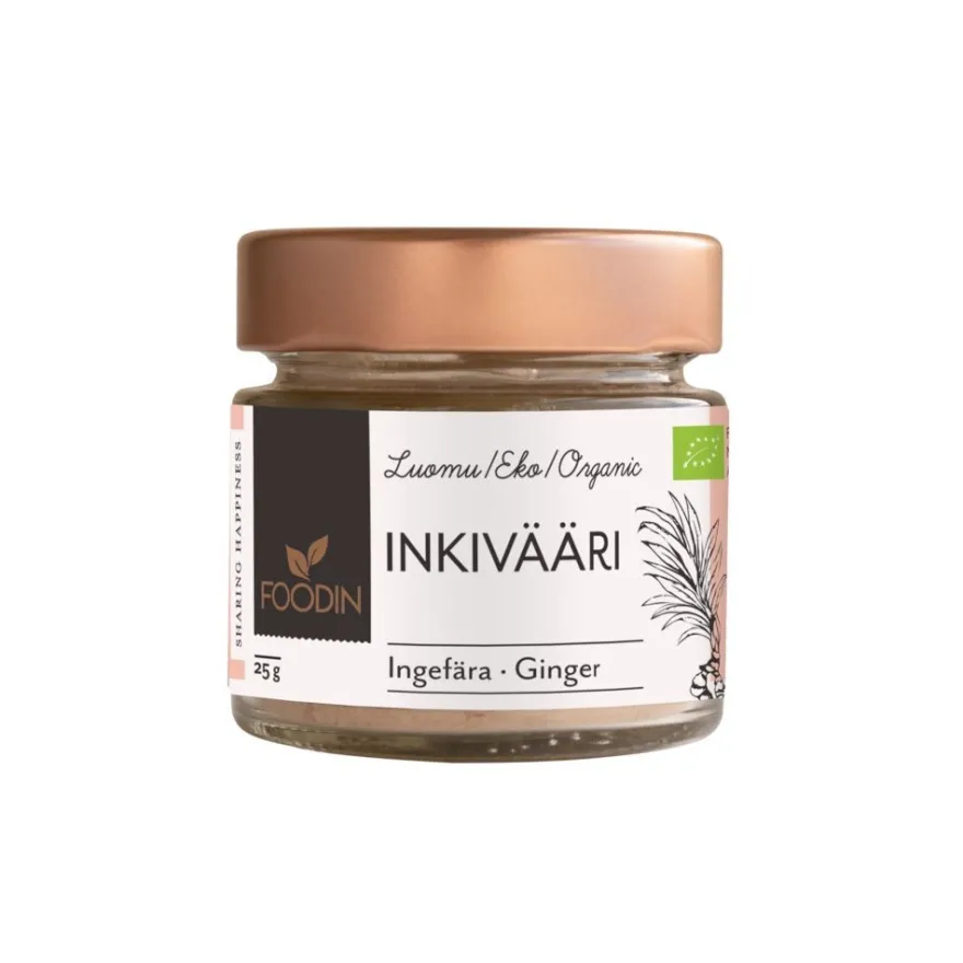 Foodin Luomu Inkiväärijauhe