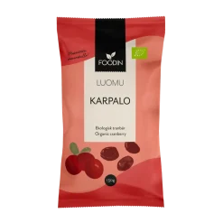 Foodin Luomu Kuivattu Karpalo