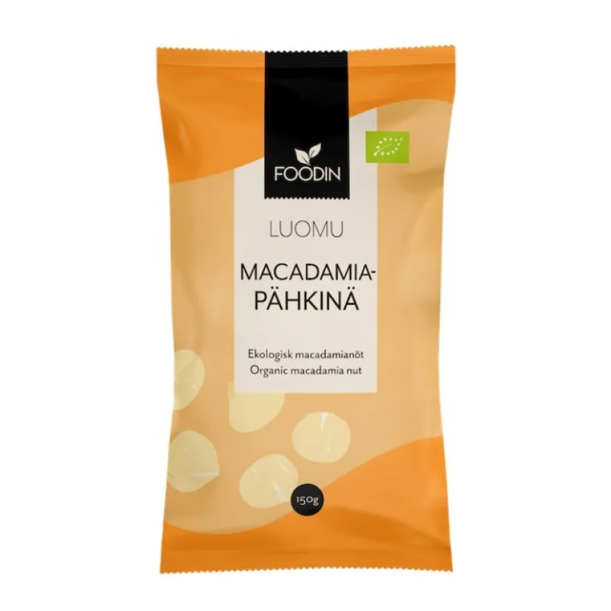 Foodin Luomu Macadamiapähkinä
