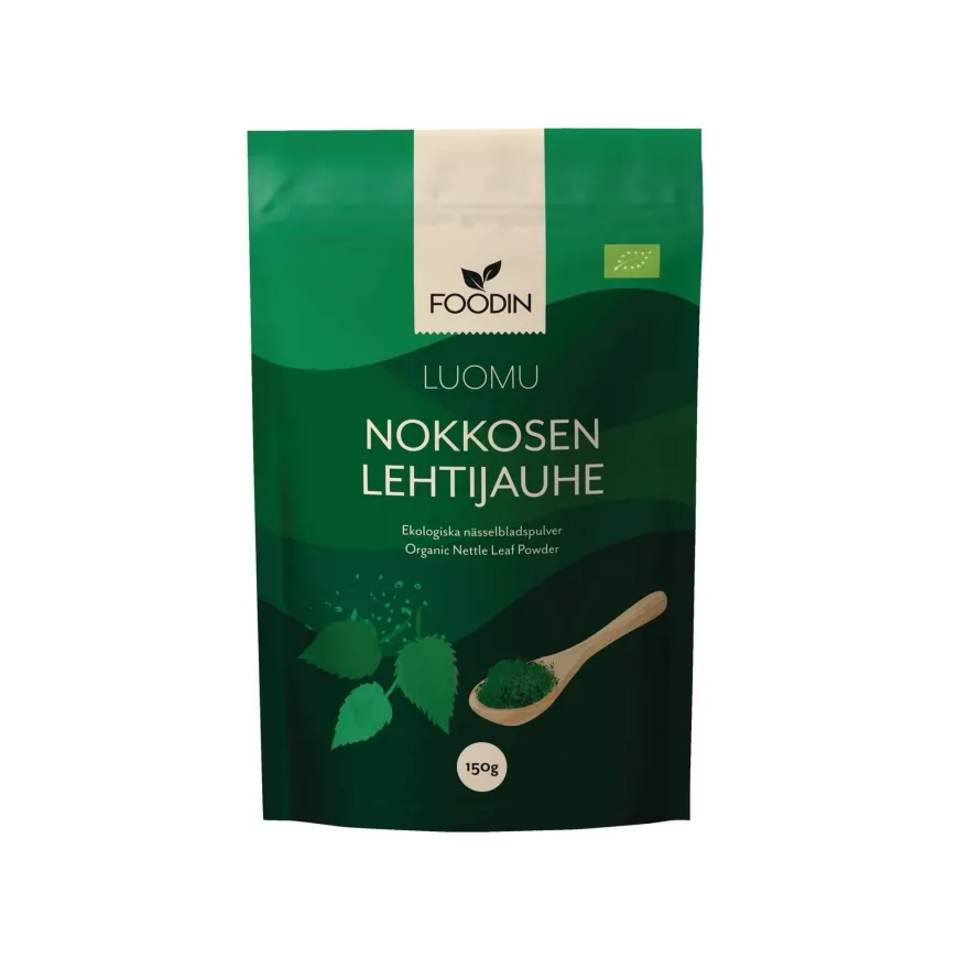 Foodin Luomu Nokkosen Lehtijauhe