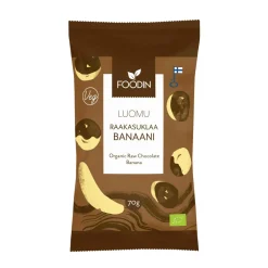Foodin Luomu Raakasuklaabanaani