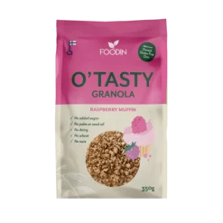 Foodin O`Tasty Kauragranola Raspberry Muffin