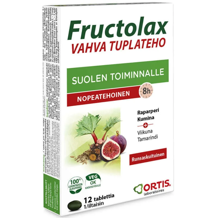Fructolax Vahva Tuplateho tabletit