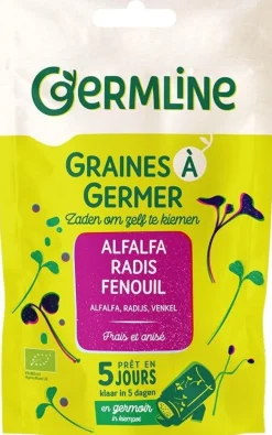 Germline Luomu Alfalfa-Retiisi-Fenkolinsiemen Mix