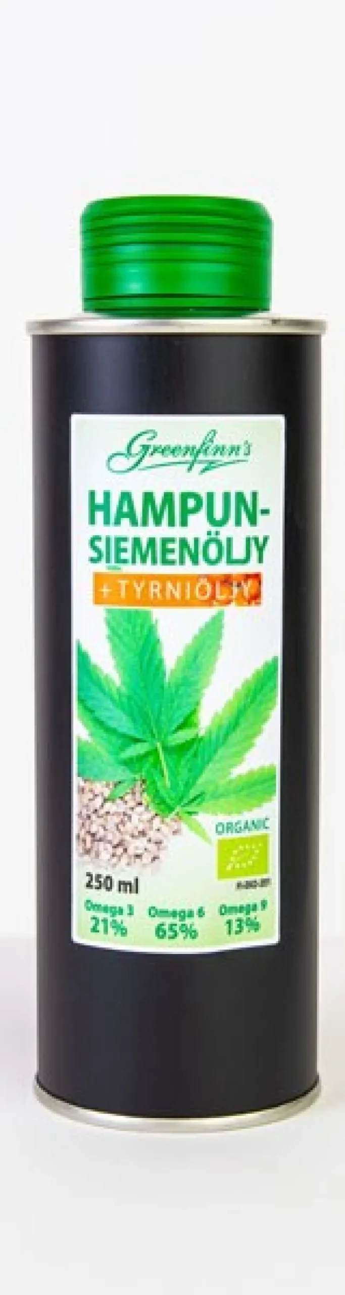 Greenfinns Luomu Hamppu-Tyrniöljy
