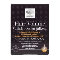 Hair Volume Vaihdevuosien jälkeen