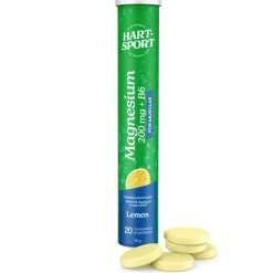 Hart-Sport Magnesium + B6 Poretabletti Sitruuna