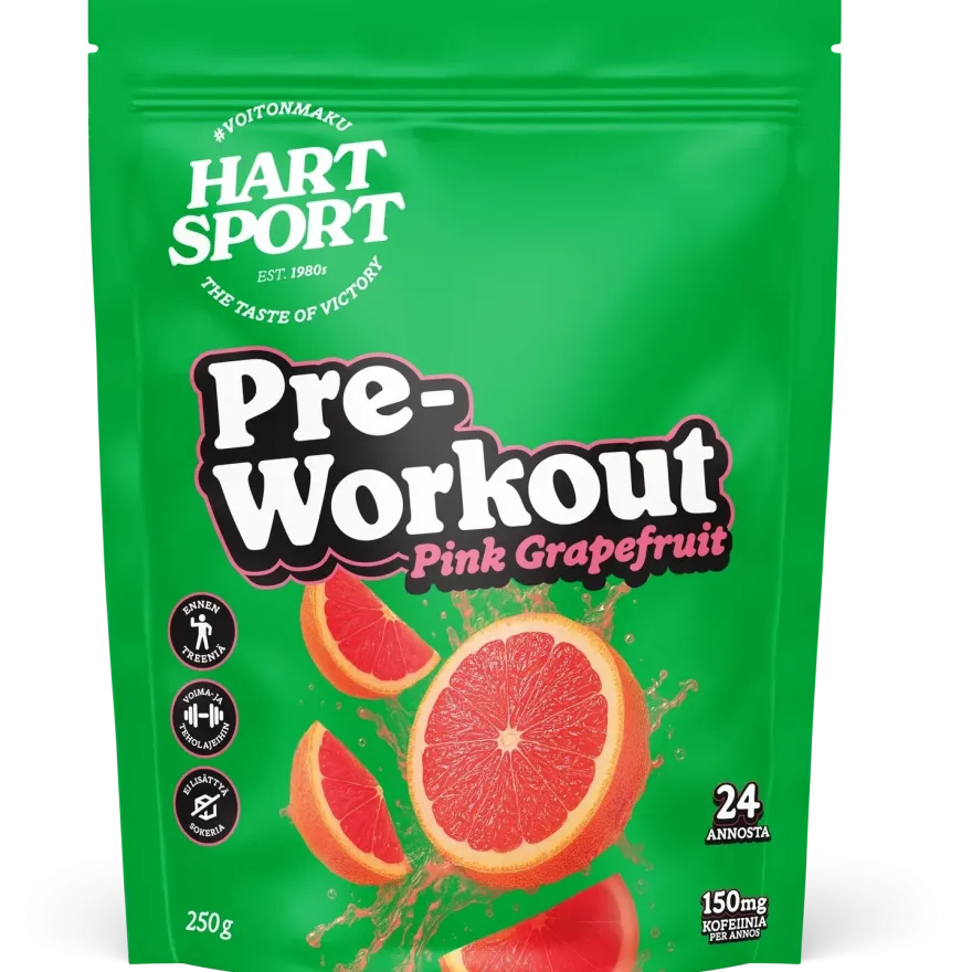 Hart-Sport Pre-Workout Pink Grapefruit