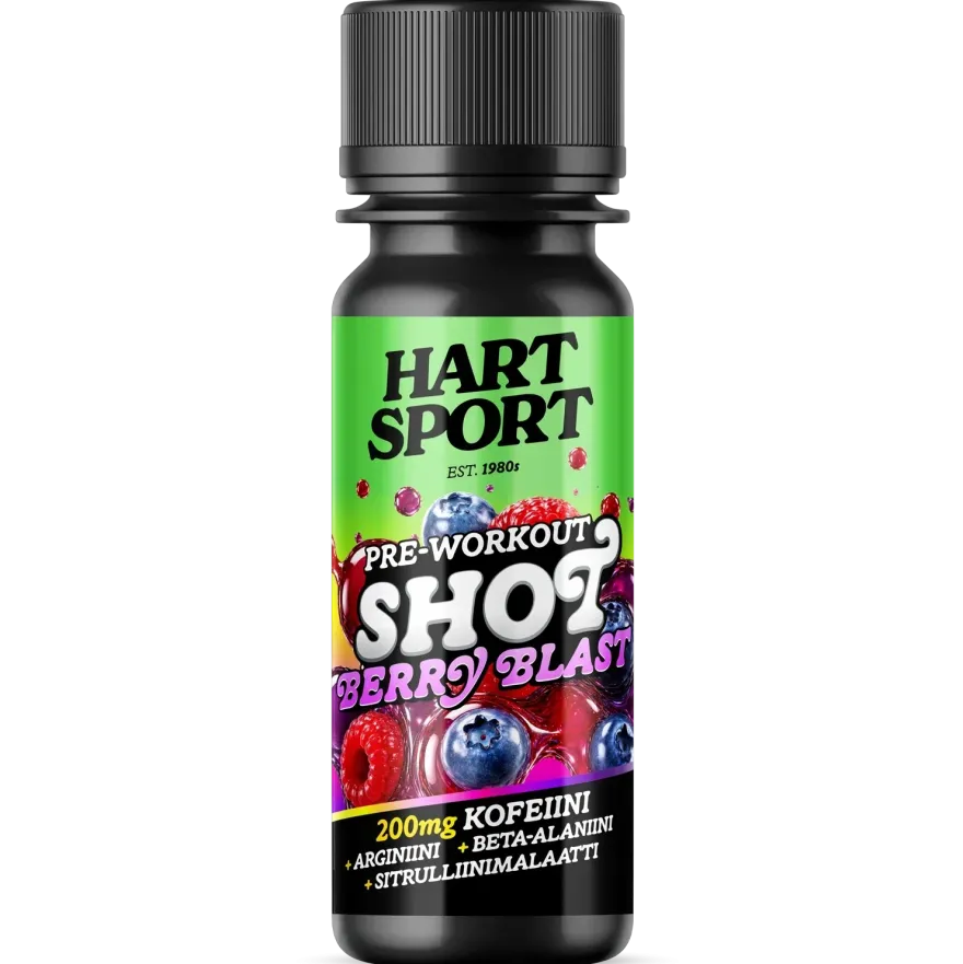 Hart-Sport Pre-Workout Shot Berry Blast