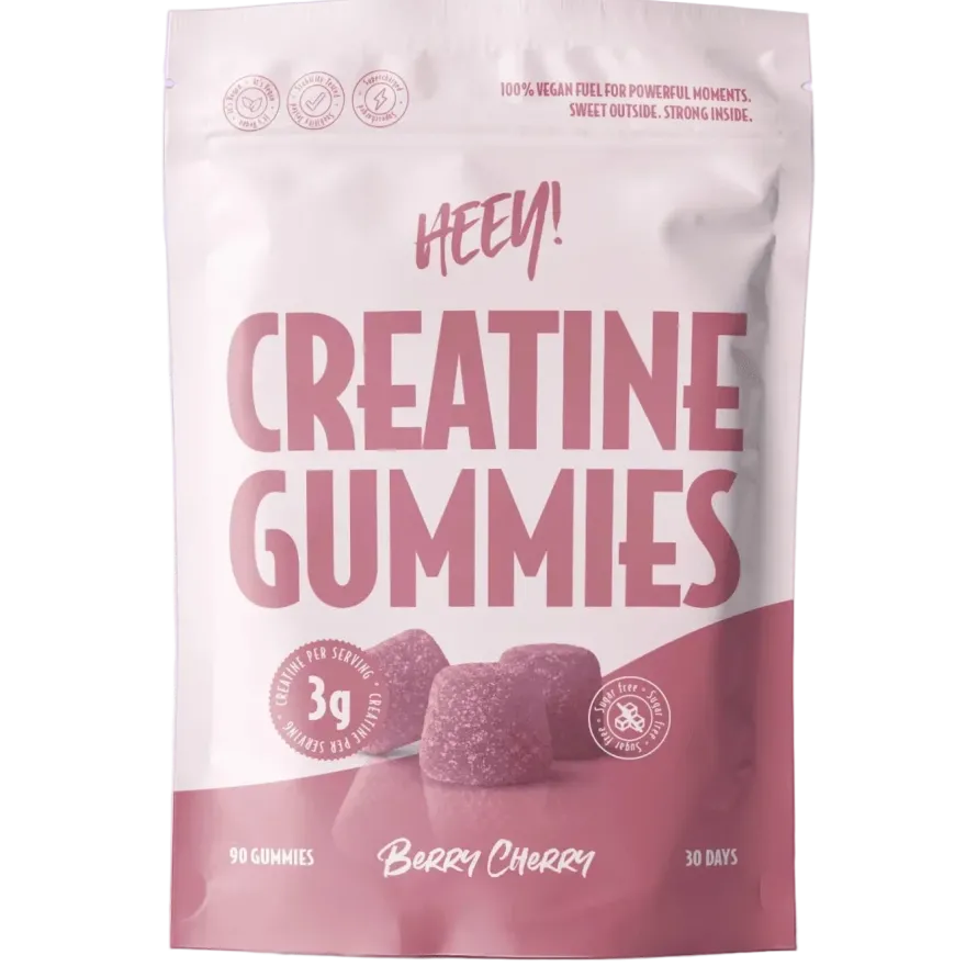 Heey! Creatine Gummies Berry Cherry