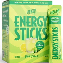 Heey! Energy Sticks Caffeine + Guarana Zesty Citrus
