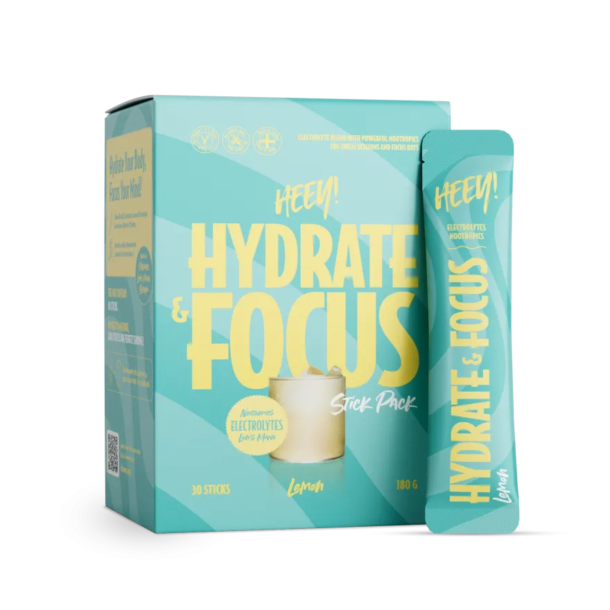 Heey! Hydrate & Focus Electrolytes Lemon