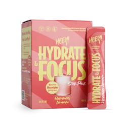 Heey! Hydrate & Focus Electrolytes Raspberry Lemonade