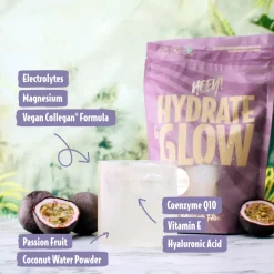 Heey! Hydrate & Glow Electrolytes + Coll-egan® Passionfruit