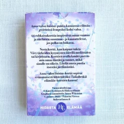 Hidasta Elämää Anna valosi loistaa -rohkaisukortit