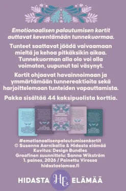 Hidasta Elämää Emotionaalisen palautumisen kortit