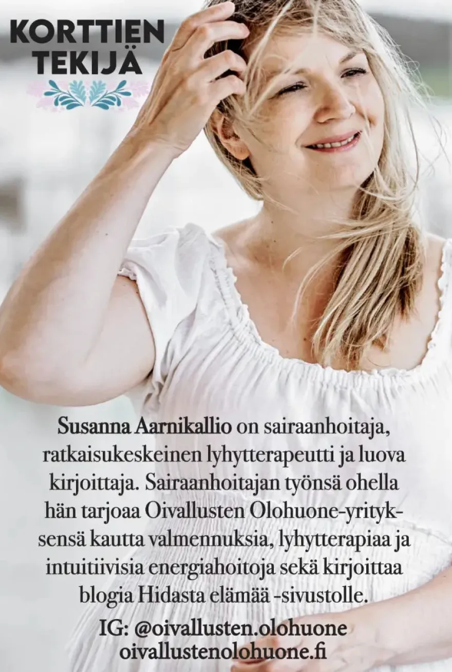 Hidasta Elämää Emotionaalisen palautumisen kortit