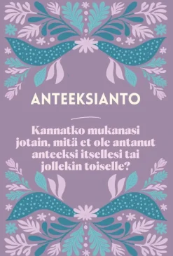 Hidasta Elämää Emotionaalisen palautumisen kortit