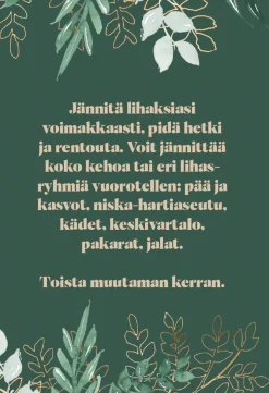 Hidasta Elämää Herkän Voimakortit