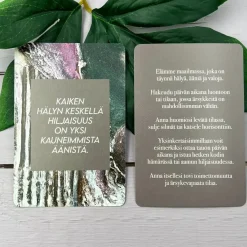 Hidasta Elämää Hitaammassa Tahdissa Rauhoittumiskortit