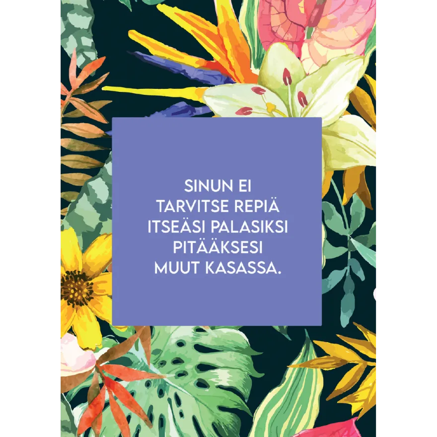 Hidasta Elämää Kun tuntuu pahalta - lohtukortit ahdistuneelle