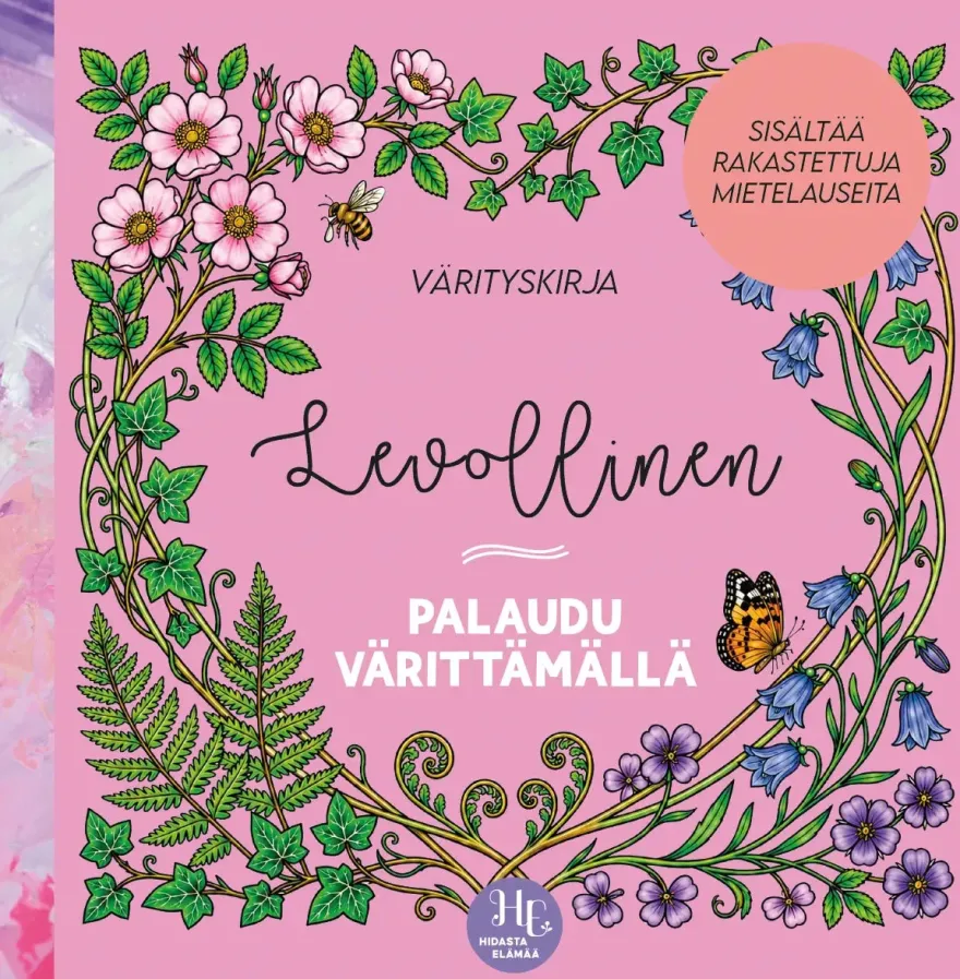 Hidasta Elämää Levollinen Värityskirja