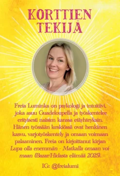 Hidasta Elämää Lupa olla enemmän -kortit