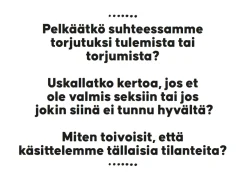 Hidasta Elämää Parisuhteen Keskustelukortit - Läheisyys ja Seksi