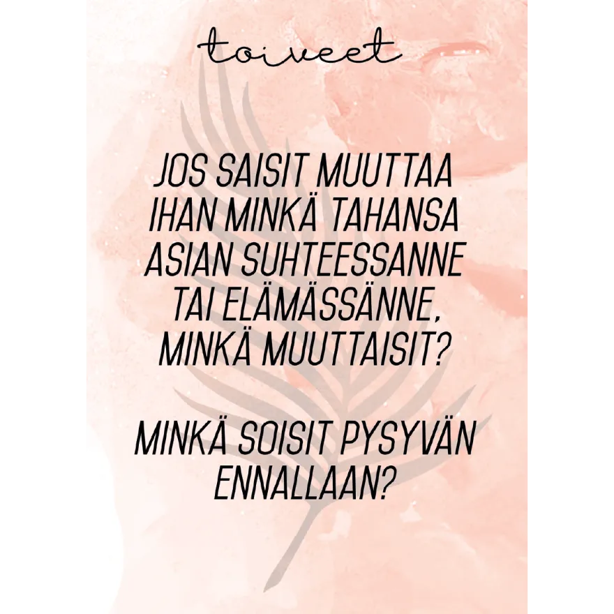 Hidasta Elämää Parisuhteen keskustelukortit
