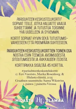 Hidasta Elämää Parisuhteen Keskustelukortit 2