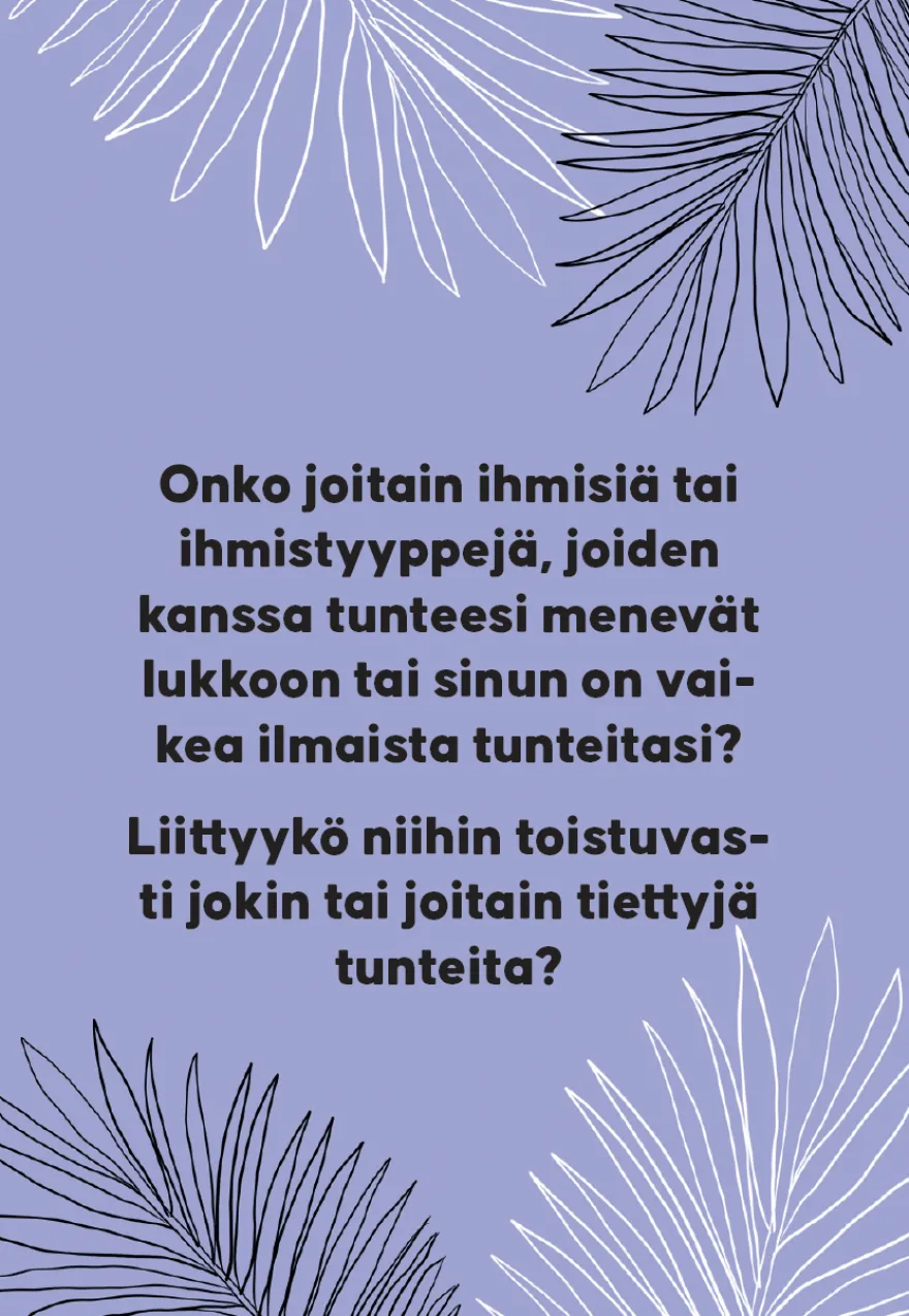 Hidasta Elämää Puhutaan Tunteista -kortit