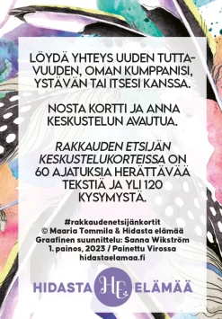 Hidasta Elämää Rakkauden Etsijän Keskustelukortit