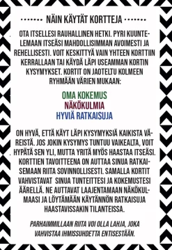 Hidasta Elämää Riidan Ratkaisu -kortit