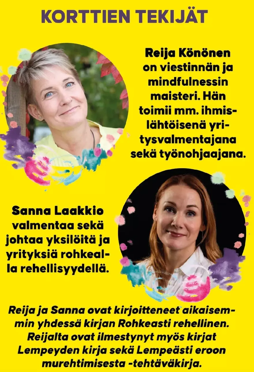 Hidasta Elämää Rohkeasti Rehellinen Itseilmaisukortit