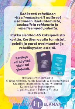 Hidasta Elämää Rohkeasti Rehellinen Itseilmaisukortit