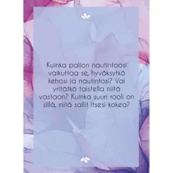 Hidasta Elämää Seksuaalisen nautinnon kortit
