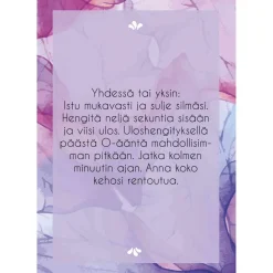 Hidasta Elämää Seksuaalisen nautinnon kortit