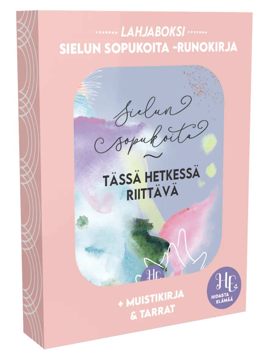 Hidasta Elämää Sielun Sopukoita Lahjaboksi