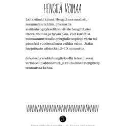 Hidasta Elämää Stressinhallintakortit